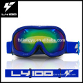 Wholesale new model multi color TPU frame ski snow goggles fashion yellow night vision goggle for ski player